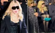 Madonna Stuns in Bold Corset at Dolce & Gabbana Milan Show