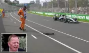 Marshals' Terrifying Track Entry Mars Australian Grand Prix Victory