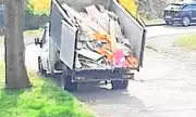Masked Fly-Tipper Dumps Truckload of Rubbish on Chingford Street