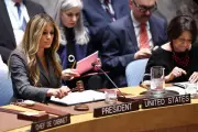 Melania Trump Chairs UN Security Council, Advocates for Children's Education