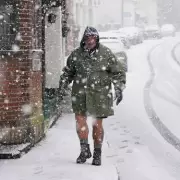 Met Office and BBC Forecast Snow Showers Across UK Hills Today