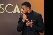 Michael B Jordan's Emotional Oscars Tribute to Black Winners in Historic Speech