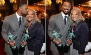 Michael B. Jordan's Surprise Actor Awards Win Sparks Emotional Mother-Son Moment