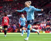 Miedema's Derby Double Powers Manchester City Towards WSL Title