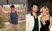 Morgan Evans Mocks Chase Stokes' Masculinity Jibe with Humorous Muscle-Flexing Post