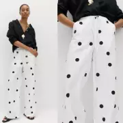 M&S Polka Dot Linen Trousers Spark Shopper Frenzy as Spring Arrives