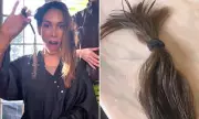 Myleene Klass Donates Hair to Charity and Comments on Beckham Family Feud