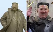 North Korea Unveils 'Highly Unusual' Golden Statue of Leader Kim Jong Un