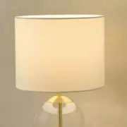 Nova Clear Glass Table Lamp: A 'Beautiful Statement Piece' Now Under £30