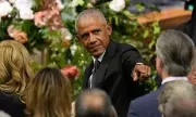 Obama's Gesture to Newsom at Jackson Funeral Sparks 2028 Speculation