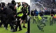 Old Firm Derby Descends into Chaos as Fans Invade Ibrox Pitch After Penalty Shootout