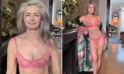Paulina Porizkova Shares Body Positivity Message in Pink Lingerie Instagram Video