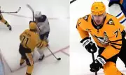 Penguins Star Evgeni Malkin Ejected for Shocking Stick Slash on Sabres' Dahlin
