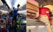 Plane Etiquette Debate Erupts Over Carry-On Luggage Storage in Overhead Bins