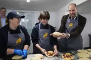 Prince William Crafts 'Passable' Pasty on St Piran's Day Visit to Cornwall