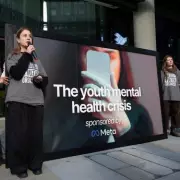 Protesters Demand Meta Pay 'Misery Tax' for Youth Mental Health Crisis