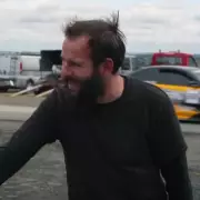 Repair Shop's Dom Chinea Stunned as Drift Car Crashes in Cornish Workshop