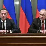 Russia's Medvedev Warns World War 3 'Undoubtedly' Looms Over Trump's 'Insane Course'