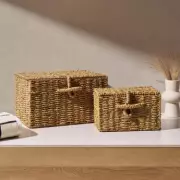 Shoppers Rave About £12 Seagrass Basket That Hides Home Clutter Effortlessly