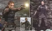 Sophie Turner Transforms into Lara Croft for Tomb Raider Filming in Surrey