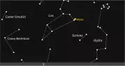 Starwatch: Moon to Occupy Leo's Brightest Star in Western Sky