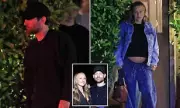 Tobey Maguire and Pregnant Ex-Wife Jennifer Meyer Enjoy Family Dinner in Santa Monica