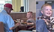 Toddler's Heartwarming McDonald's Gesture Goes Viral After Sharing Meal with Elderly Stranger