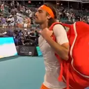 Tsitsipas Lashes Out at Miami Open Lighting After Crushing Defeat to Fils