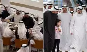 UAE Leaders Visit Dubai Mall to Reassure Public Amid Iranian Drone Strikes