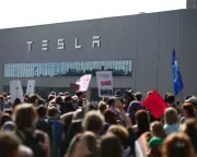 Union Battle for Control at Tesla's German Gigafactory Escalates