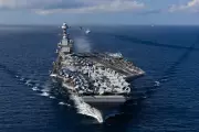 US Aircraft Carrier Gerald R Ford Heads to Port After Fire and Toilet Issues