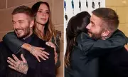 Victoria Beckham Shares Loved-Up Moments with David After Paris Fashion Week Show
