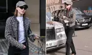 Vittoria Ceretti's Paris Fashion Week Arrival Amid Leonardo DiCaprio Romance