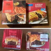 Waitrose Triumphs in UK Supermarket Steak Pie Taste Test