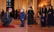 Warwick Davis Awarded OBE by Prince William at Windsor Castle Ceremony