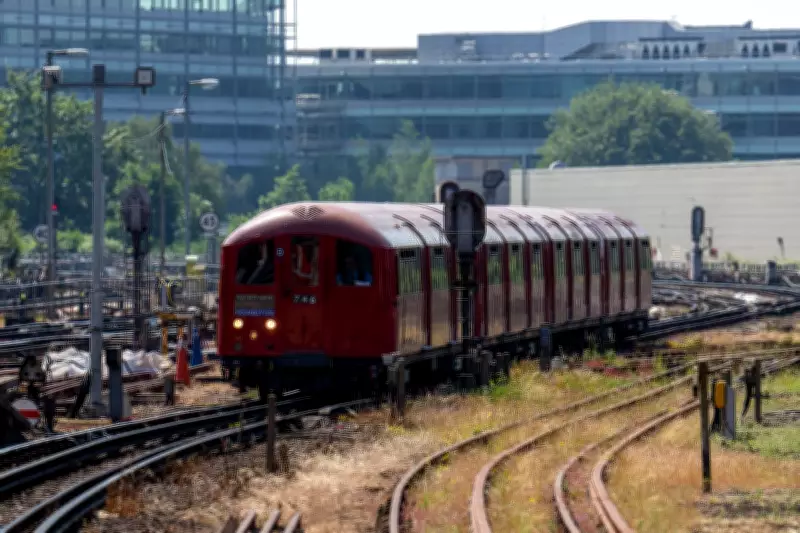 Vintage 1930s Tube Train Returns to London Tracks for May Bank Holiday Journeys