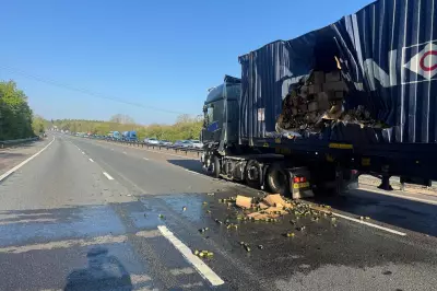 20-Tonne Prosecco Lorry Crash Spills Wine Across M4 Motorway