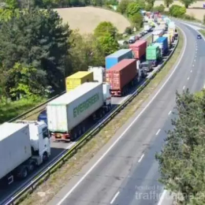 A14 Crash: Man Dies in Lorry-Car Collision Near Ipswich, Road Closed