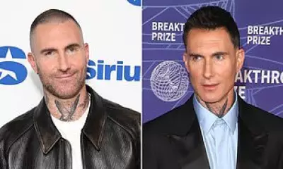 Adam Levine Sparks Plastic Surgery Rumours with Taut Face at Awards Ceremony