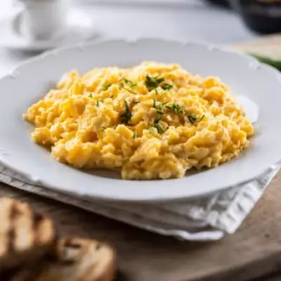 Add This Ingredient for Creamy Scrambled Eggs James Martin Loves