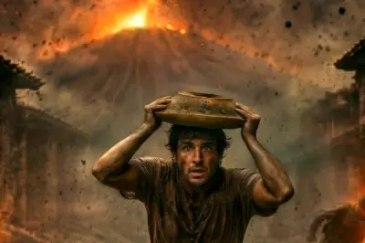 AI Reconstructs Pompeii Victim's Escape Attempt from Vesuvius