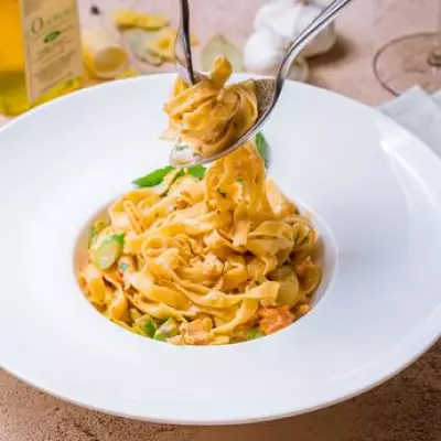 Angela Hartnett's Secret to Silky Linguine with Crab and Fennel Revealed