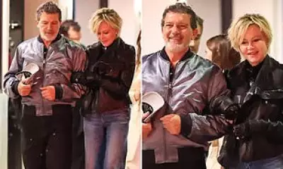 Antonio Banderas and Melanie Griffith Cozy Up in LA 12 Years After Split