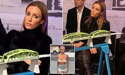 Bianca Censori Ditches Risque Style for Corporate Look at Columbia University