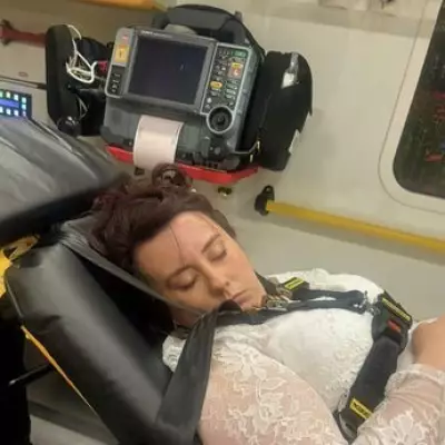 Bride Carried Out of Wedding by Paramedics After Drinking on Empty Stomach