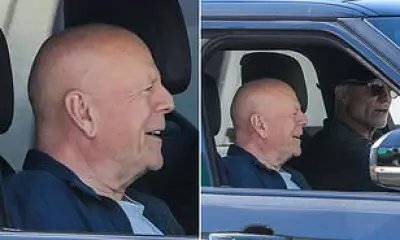 Bruce Willis Seen Smiling During LA Car Ride Amid Dementia Battle