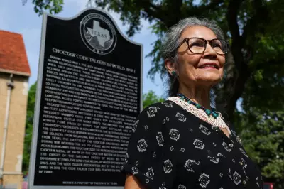 Choctaw Code Talkers Honoured with Fort Worth Historical Marker Unveiling