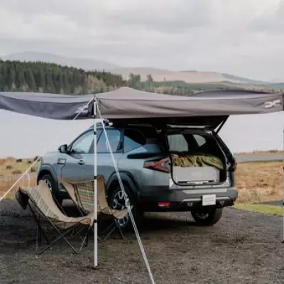 Content Creator Ditches Hotels for Car Camping, Wakes to Stunning Views