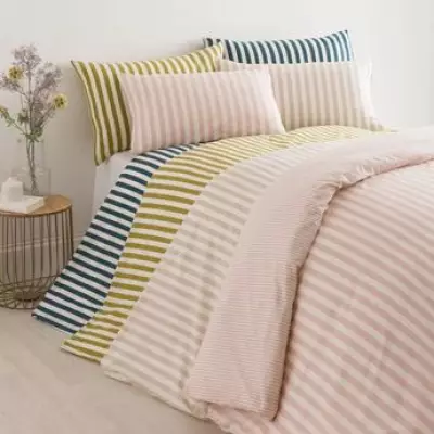 Dunelm's £15 Striped Bedding Set Earns Rave Reviews from Guests