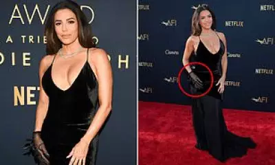 Eva Longoria's Daring Gown Steals Spotlight at Eddie Murphy's AFI Tribute